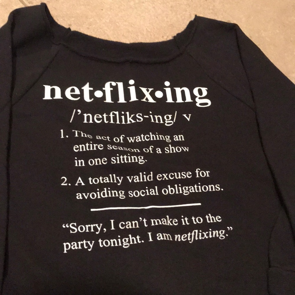 netflix shirt!!